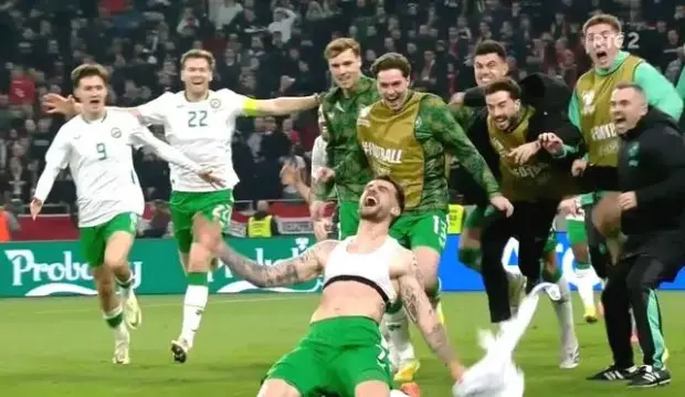 Parrott Becomes Ireland’s New Football Hero